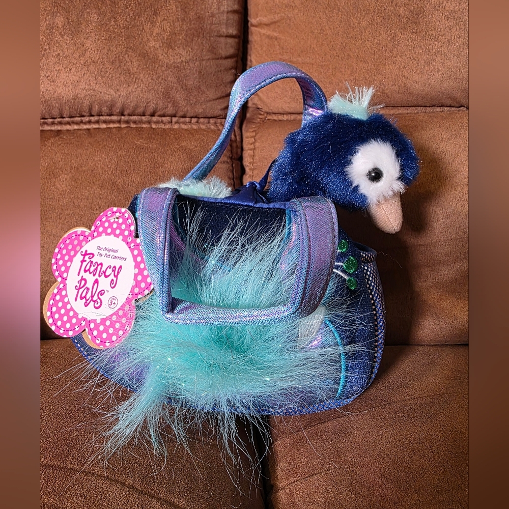 Aurora - Pet Carrier - 7" Mora Peacock Carrier, Multicolor